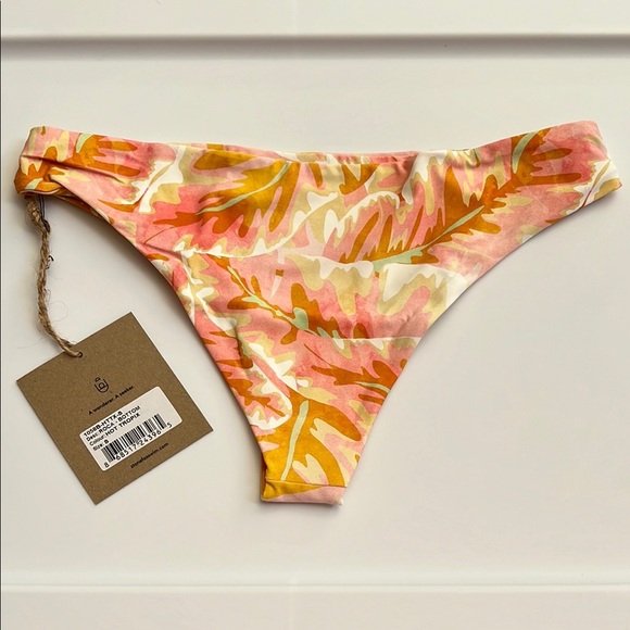 Stone Fox Swim Women's Hot Tropix Bikini Bottom S - Picture 3 of 3